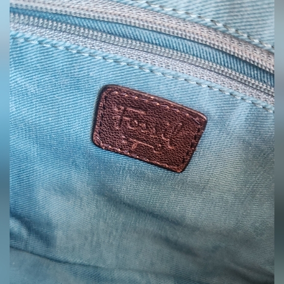 ROCK FOSSIL STUDDED SOFT LEATHER BAG - Picture 9 of 9